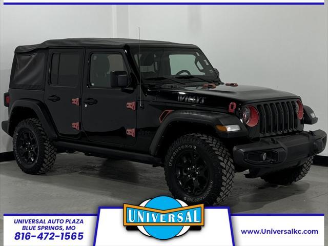 used 2022 Jeep Wrangler car, priced at $33,445