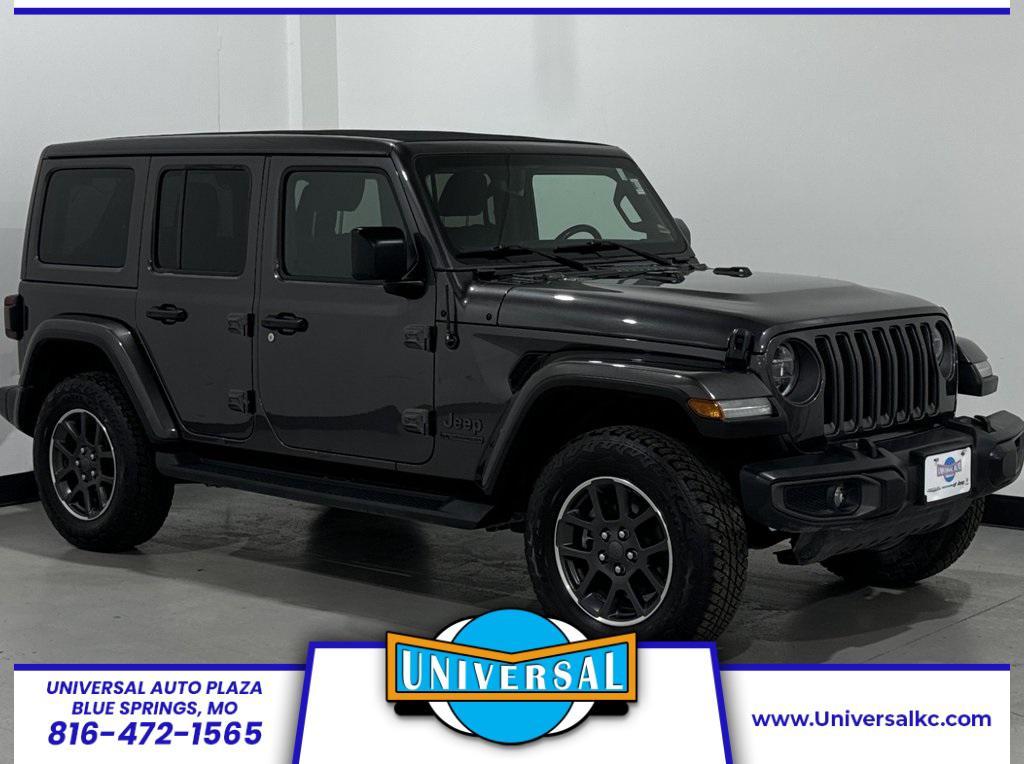 used 2021 Jeep Wrangler Unlimited car, priced at $30,980