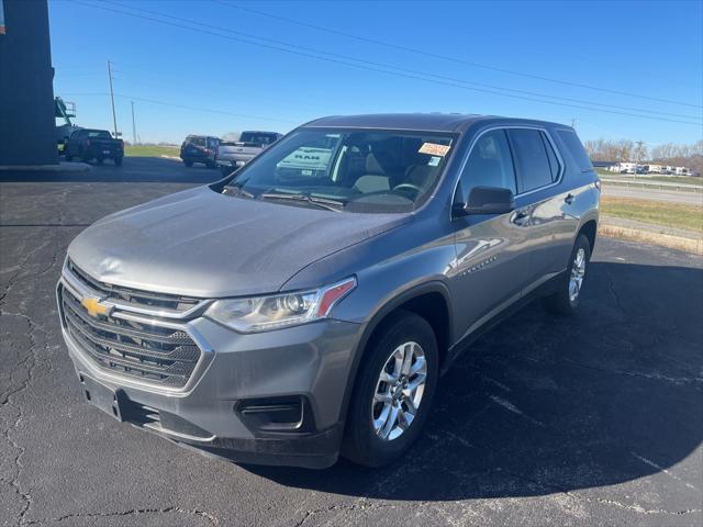 used 2021 Chevrolet Traverse car, priced at $25,740