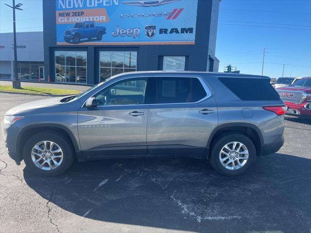 used 2021 Chevrolet Traverse car, priced at $25,740