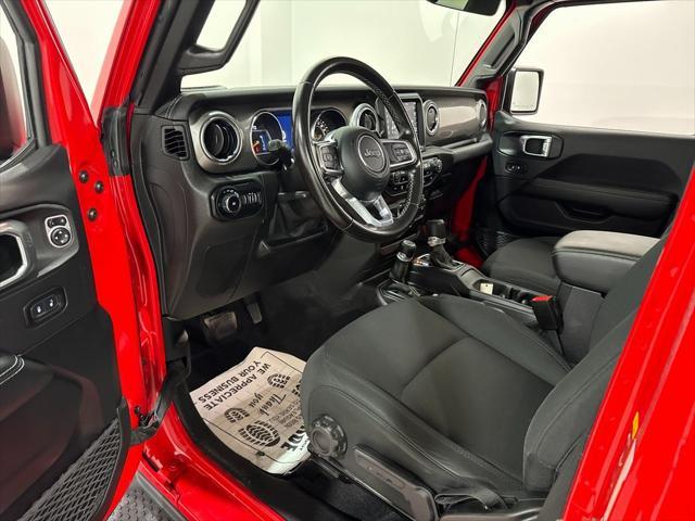 used 2021 Jeep Wrangler Unlimited car, priced at $29,579