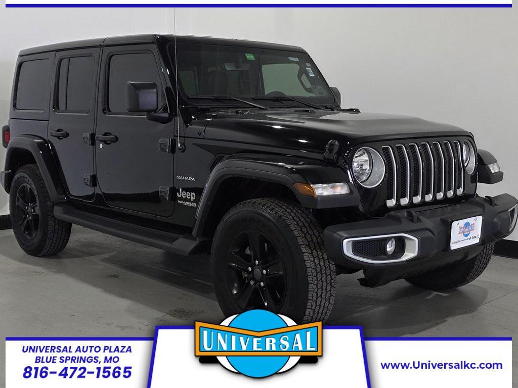 used 2021 Jeep Wrangler Unlimited car, priced at $34,970