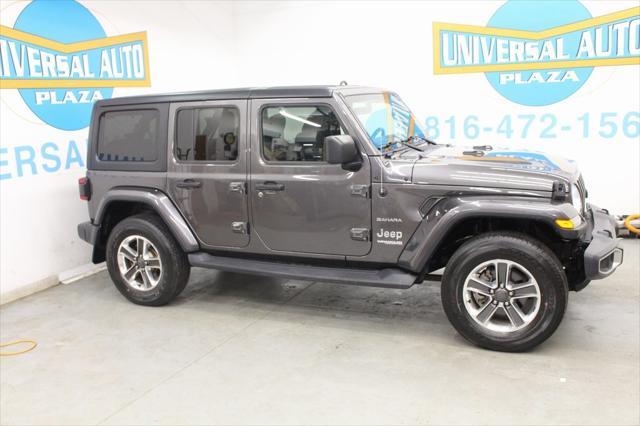 used 2018 Jeep Wrangler Unlimited car, priced at $29,972