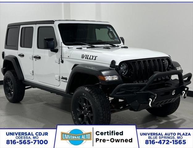 used 2021 Jeep Wrangler car, priced at $32,433