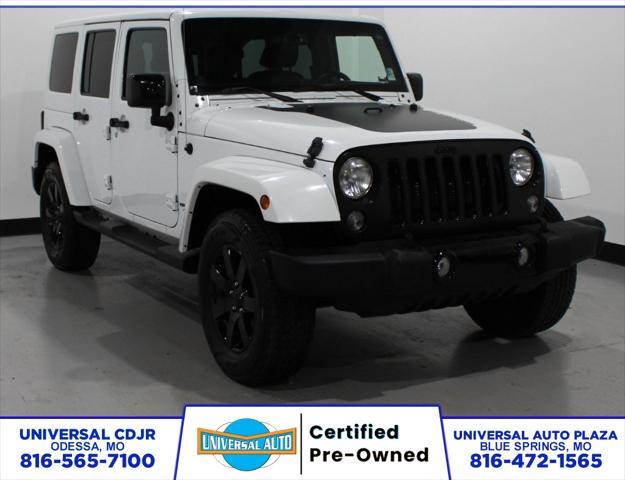 used 2014 Jeep Wrangler Unlimited car, priced at $14,987