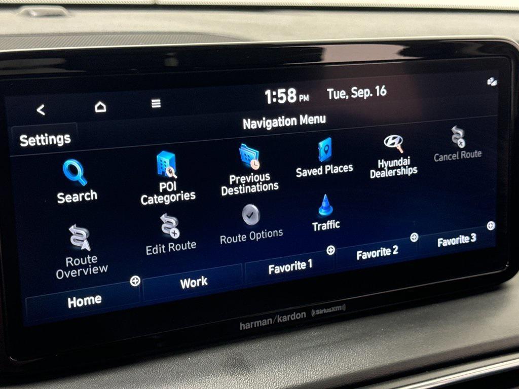 used 2023 Hyundai SANTA FE HEV car, priced at $23,920