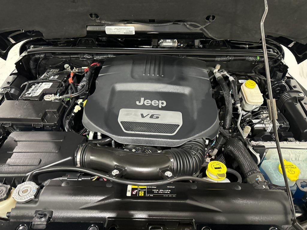 used 2017 Jeep Wrangler Unlimited car, priced at $21,722
