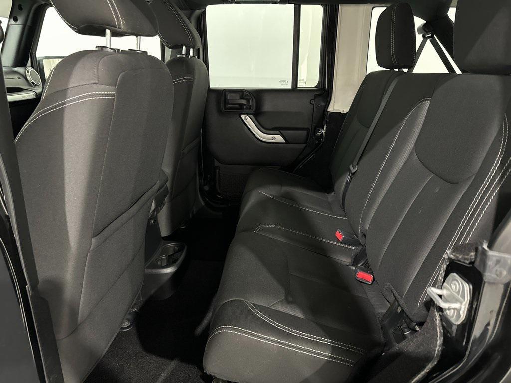 used 2017 Jeep Wrangler Unlimited car, priced at $21,722
