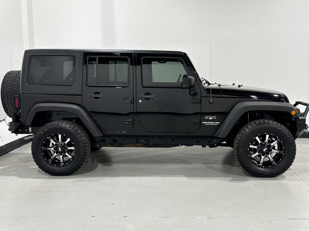 used 2017 Jeep Wrangler Unlimited car, priced at $21,722
