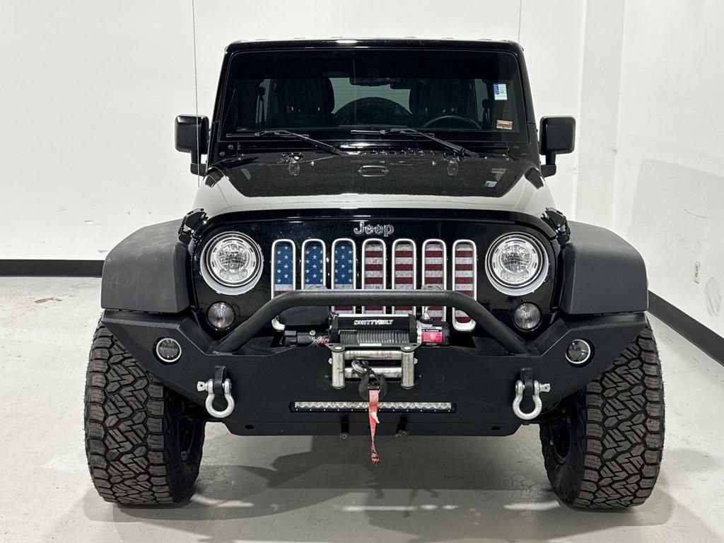 used 2017 Jeep Wrangler Unlimited car, priced at $21,722