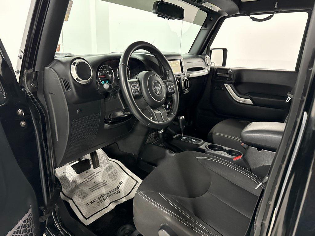 used 2017 Jeep Wrangler Unlimited car, priced at $21,722