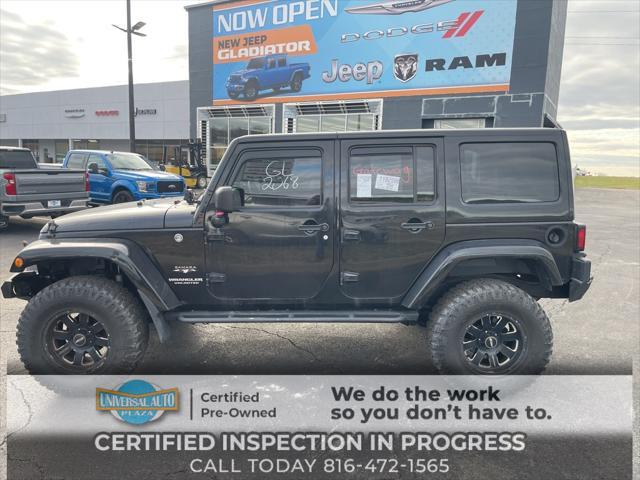 used 2016 Jeep Wrangler Unlimited car, priced at $21,883