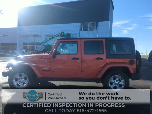 used 2015 Jeep Wrangler Unlimited car, priced at $18,980