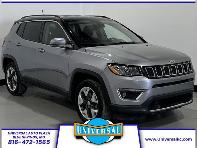 used 2021 Jeep Compass car, priced at $16,940