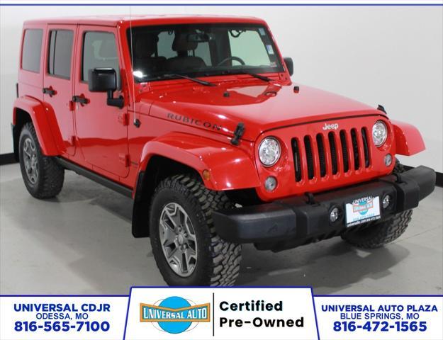 used 2018 Jeep Wrangler JK Unlimited car, priced at $36,565