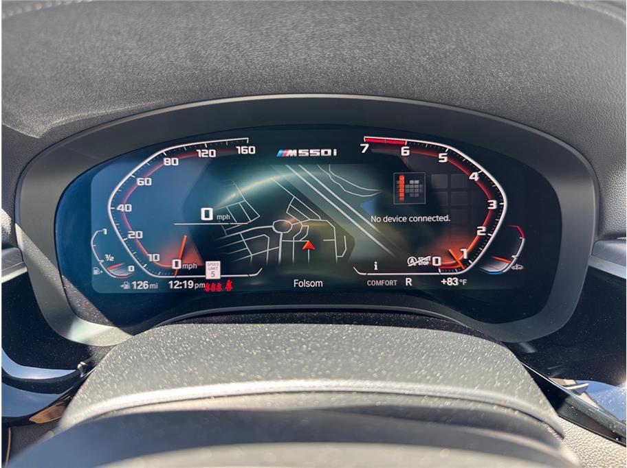 used 2021 BMW M550 car, priced at $39,995