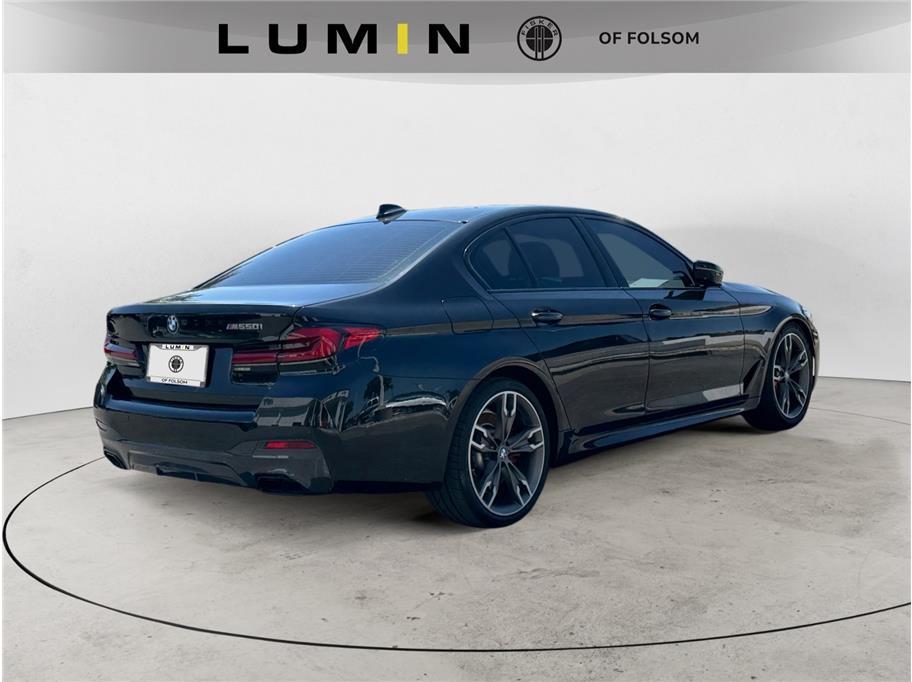 used 2021 BMW M550 car, priced at $39,995