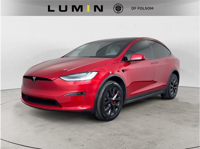 used 2022 Tesla Model X car, priced at $49,995