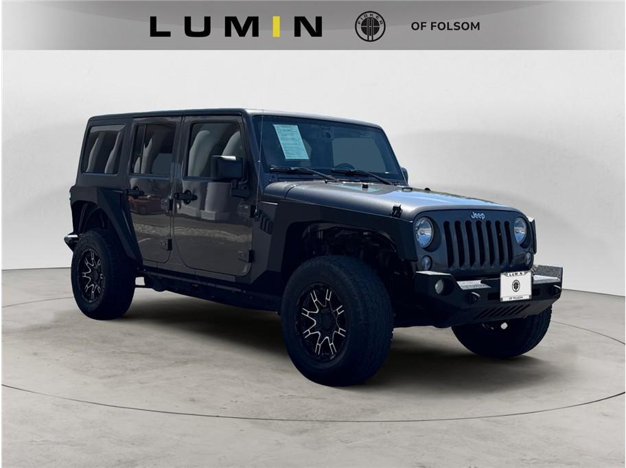 used 2016 Jeep Wrangler Unlimited car, priced at $21,995