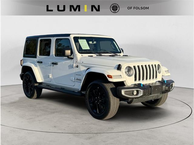 used 2023 Jeep Wrangler 4xe car, priced at $29,695