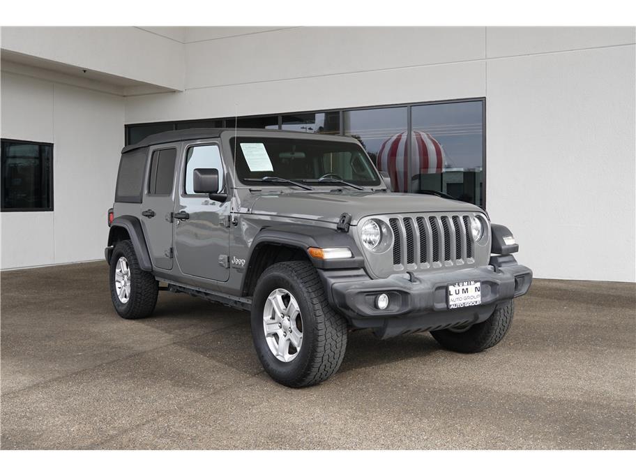 used 2020 Jeep Wrangler Unlimited car, priced at $25,595