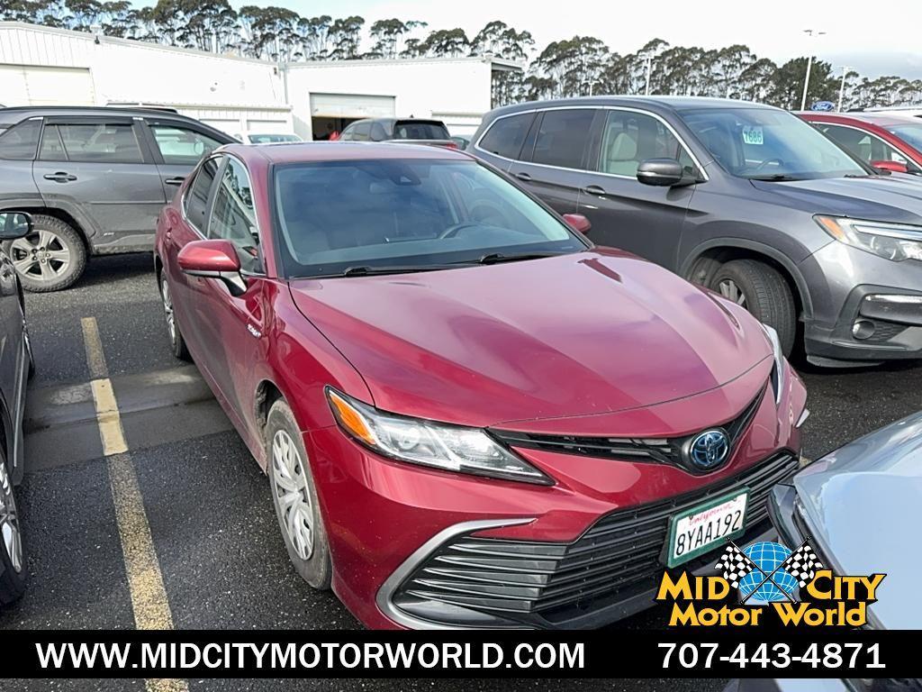 used 2021 Toyota Camry Hybrid car, priced at $22,999