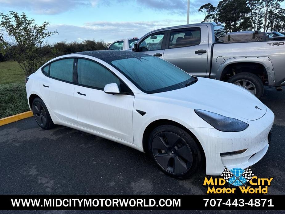 used 2023 Tesla Model 3 car, priced at $29,999