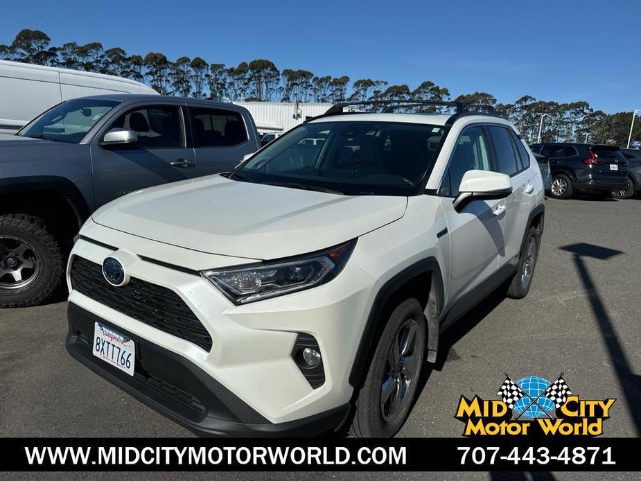 used 2021 Toyota RAV4 Hybrid car, priced at $35,999