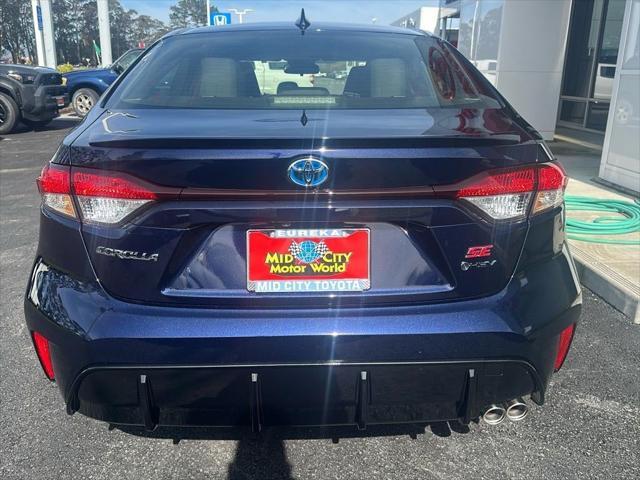 new 2025 Toyota Corolla Hybrid car, priced at $28,709
