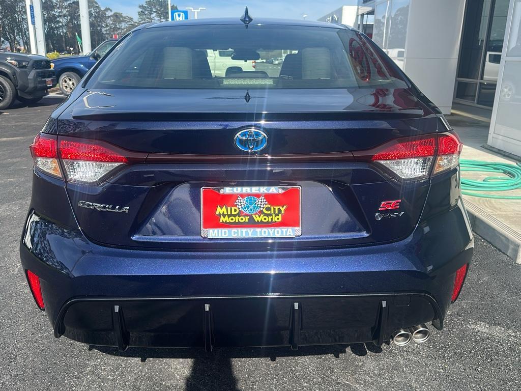 new 2025 Toyota Corolla Hybrid car, priced at $29,709