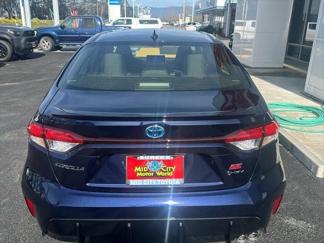 new 2025 Toyota Corolla Hybrid car, priced at $28,709