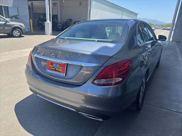 used 2017 Mercedes-Benz C-Class car, priced at $17,999