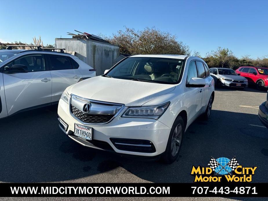 used 2016 Acura MDX car, priced at $22,999