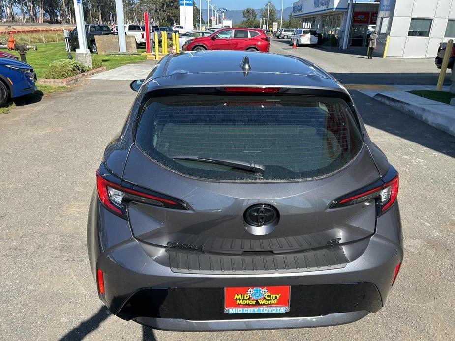 new 2025 Toyota Corolla Hatchback car, priced at $25,521