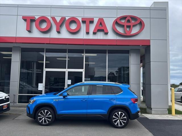 used 2022 Volkswagen Taos car, priced at $17,499