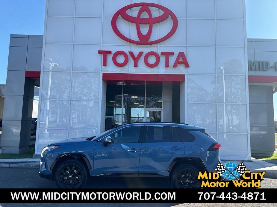 used 2022 Toyota RAV4 Hybrid car, priced at $33,900