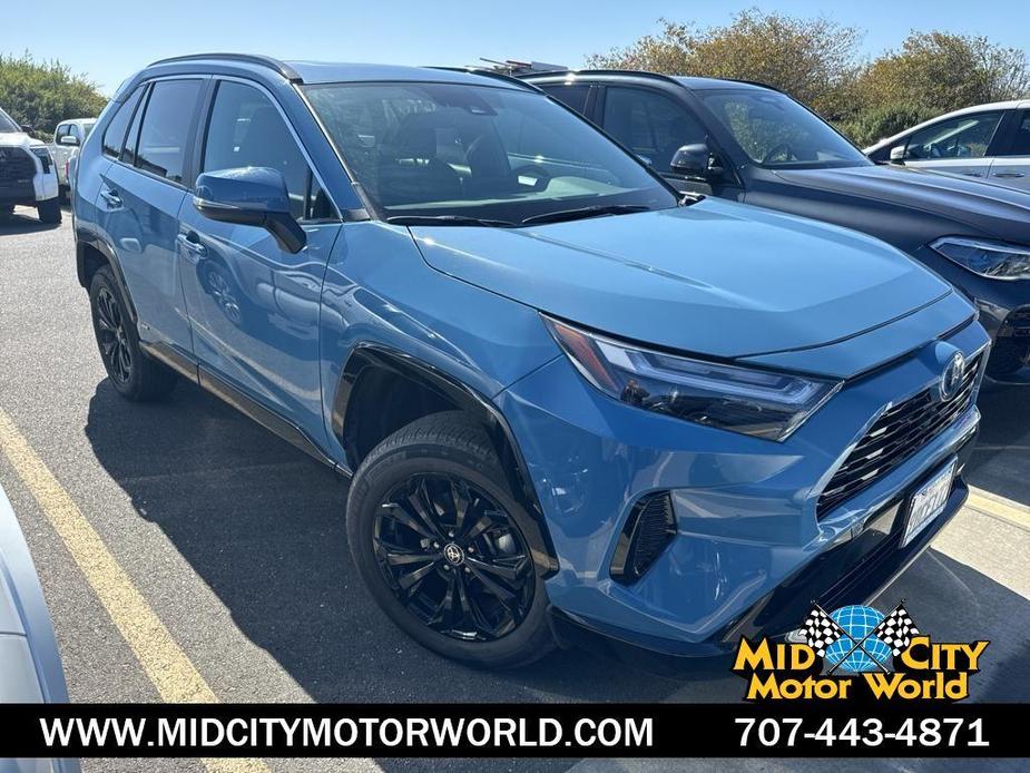 used 2022 Toyota RAV4 Hybrid car, priced at $33,999