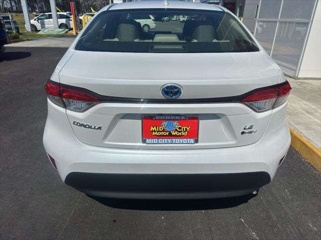 new 2025 Toyota Corolla Hybrid car, priced at $27,298