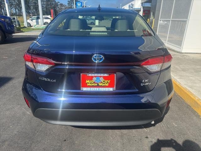 new 2025 Toyota Corolla Hybrid car, priced at $26,338