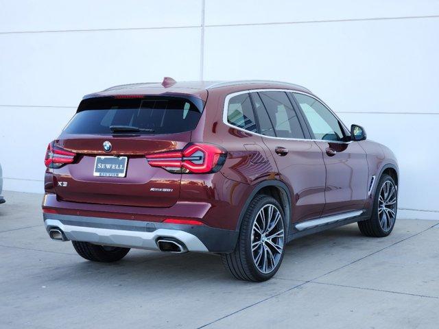 used 2022 BMW X3 car, priced at $33,203