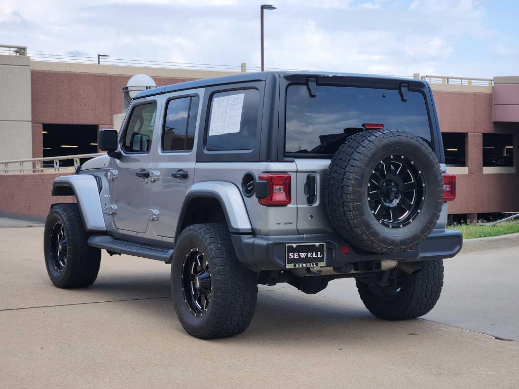 used 2018 Jeep Wrangler Unlimited car, priced at $30,491