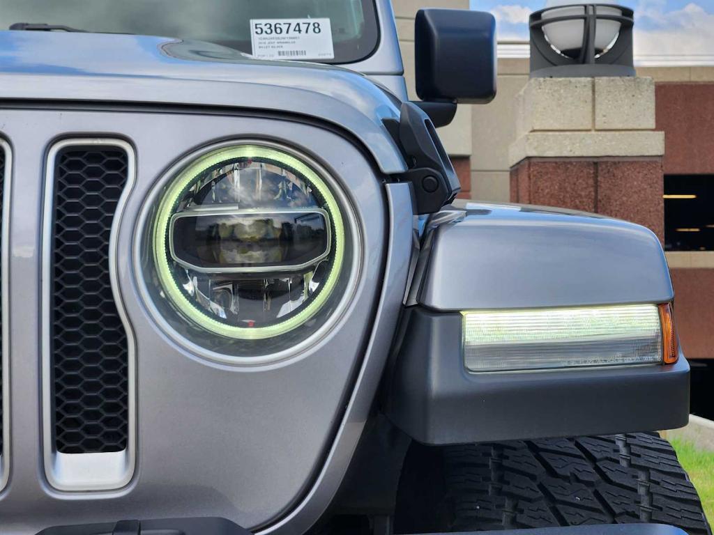 used 2018 Jeep Wrangler Unlimited car, priced at $30,491