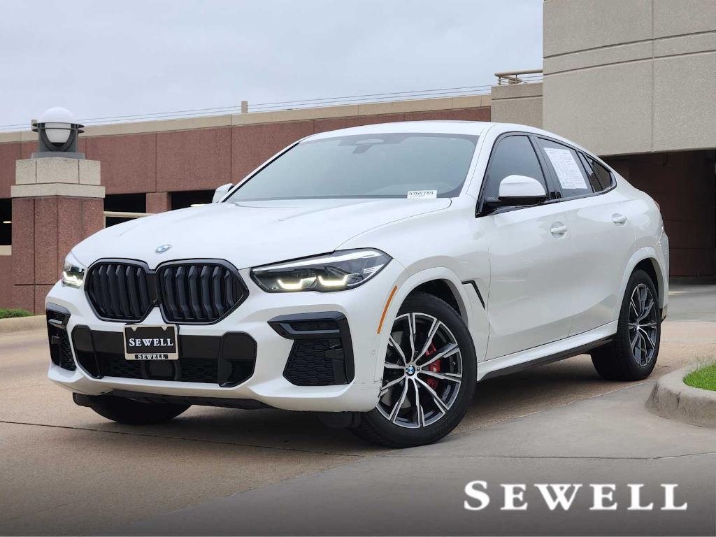 used 2022 BMW X6 car, priced at $59,990