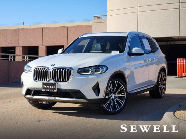 used 2022 BMW X3 car, priced at $31,990