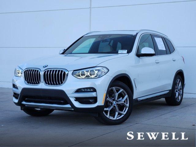 used 2021 BMW X3 car, priced at $33,663