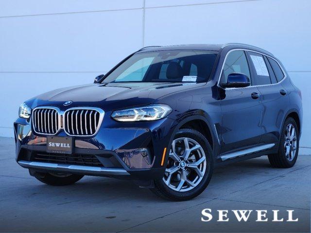 used 2022 BMW X3 car, priced at $35,390