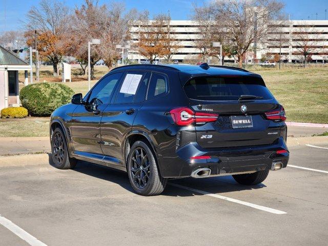 used 2022 BMW X3 car, priced at $40,990