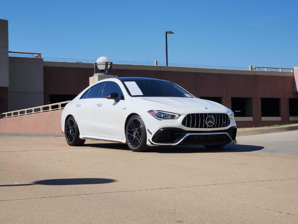 used 2023 Mercedes-Benz AMG CLA 45 car, priced at $44,994