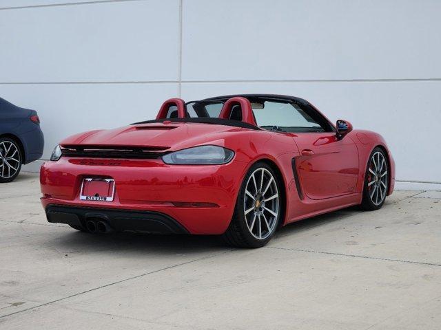 used 2018 Porsche 718 Boxster car, priced at $63,692