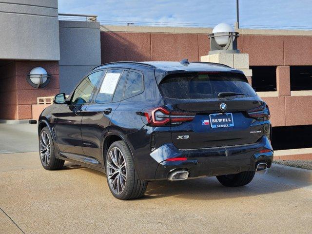 used 2022 BMW X3 car, priced at $39,590